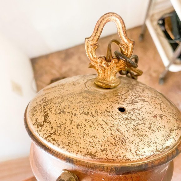 Rare Vintage Midcentury Grape Swag Light Fixture - Picture 9 of 11